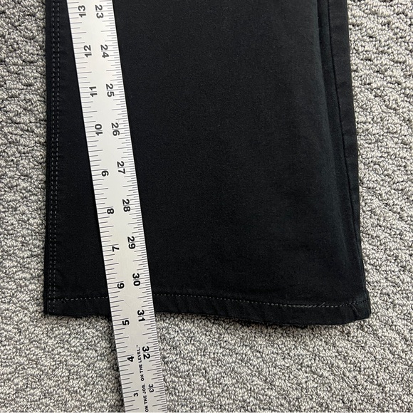 White House Black Market Jeans Skinny Flare Women's 6R Black Mid Rise Stretch - Picture 7 of 14